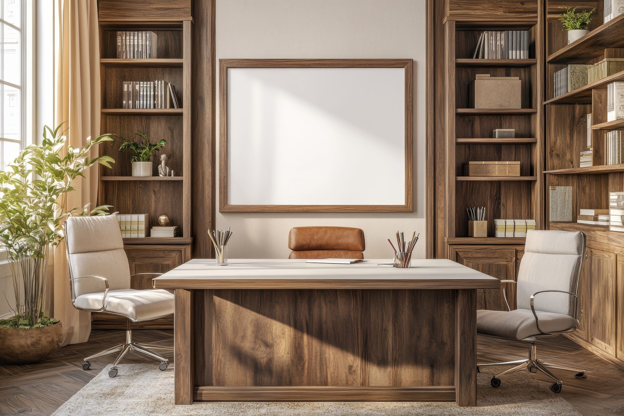 A modern office interior